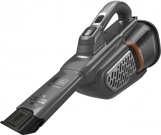 שואב אבק ידני Black+Decker Dustbuster BHHV520JF-QW 18V 36Wh -  צבע טיטניום / שחור
