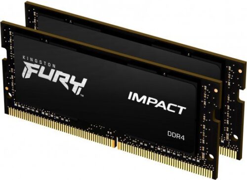 זכרון למחשב נייד Sodimm Kingston FURY IMPACT 2x8GB DDR4 3200Mhz CL20