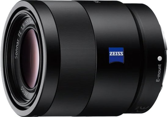 עדשת Sony Sonnar T* FE 55mm F1.8 ZA Prime דגם SEL55F18Z