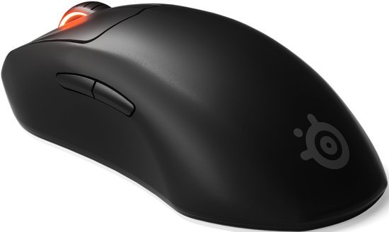 עכבר גיימינג אלחוטי SteelSeries Prime Wireless - צבע שחור