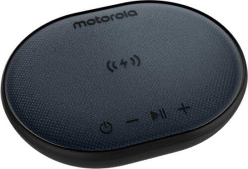 173114_b_1.jpg משטח טעינה אלחוטית עם רמקול מובנה Motorola Sonic Charge 500 - צבע שחור