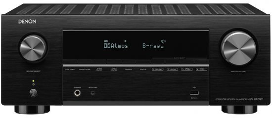 רסיבר קולנוע ביתי 9.2 ערוצים Denon AVC-X3700H 2 Zone -  אחריות ע''י היבואן מ.ברוכים ובניו בע''מ