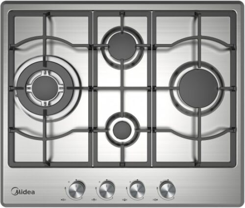 כיריים גז 4 להבות בישול Midea 60SM097 - צבע נירוסטה