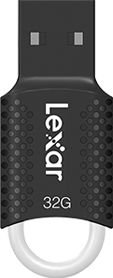 זיכרון נייד Lexar JumpDrive V40 - דגם LJDV40-32GAB - נפח 32GB
