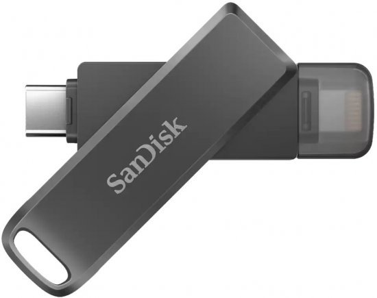 זיכרון נייד למכשירי אפל SanDisk iXpand Luxe - דגם SDIX70N-64G-GN6NE - נפח 64GB