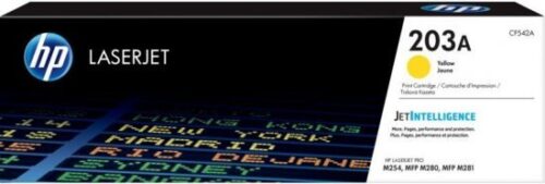 טונר מקורי צהוב Yellow HP LaserJet 203A CF542A