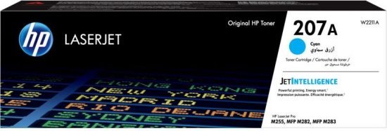 טונר מקורי ציאן Cyan HP LaserJet 207A W2211A