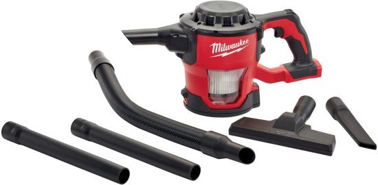 שואב אבק קומפקטי נטען Milwaukee M18CV-0 18V - גוף בלבד!