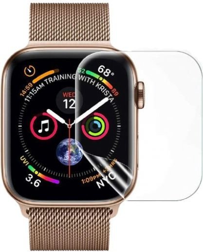 מגן מסך TPU ל- Apple Watch 45mm - שקוף - 2 יחידות