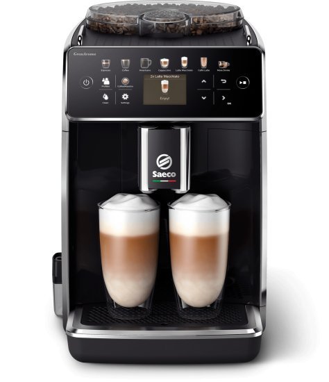 מכונת קפה אוטומטית Saeco GranAroma SM6580 / 00 - צבע שחור