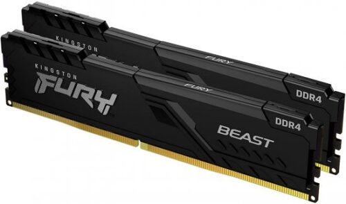 זכרון למחשב Kingston FURY BEAST 2x16GB DDR4 3200MHz CL16