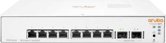 מתג HPE Aruba Instant On 8-Port Gigabit and 2 SFP Ports 1930