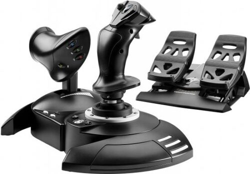 ערכת ג'וייסטיק טיסה + דוושות מייצב כיוון Thrustmaster T.Flight Kit X עבור Xbox One ו-PC