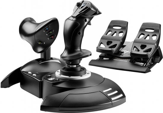 ערכת ג'וייסטיק טיסה + דוושות מייצב כיוון Thrustmaster T.Flight Kit X עבור Xbox One ו-PC