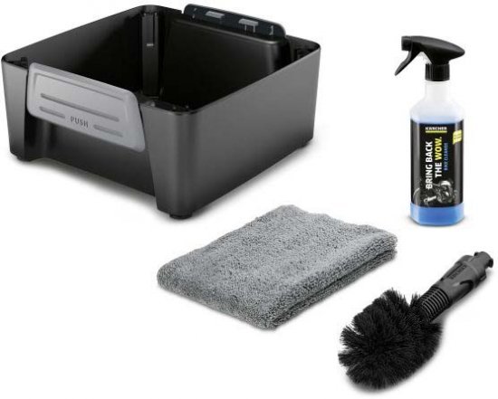 סט אביזרי ניקוי לאופניים למכונת שטיפה Karcher OC3