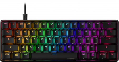 מקלדת גיימינג מכאנית HyperX ALLOY Origins 60 RGB Aqua Switch - עברית / אנגלית