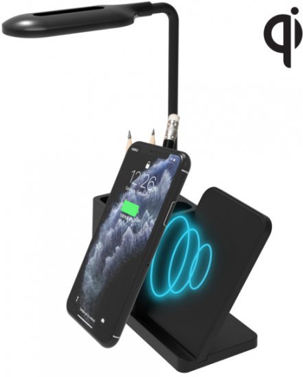 196166_b_1.jpg מעמד טעינה אלחוטית + מנורה שולחנית Eco WCH440