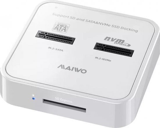 196372_b_1.jpg תחנת עגינה לכוננים Maiwo Dual Bay M.2 NVMe / SATA SSD K3016SD