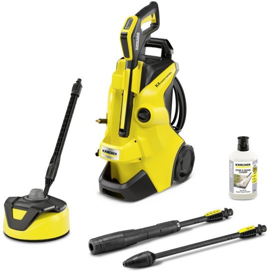 מכונת שטיפה בלחץ 130 באר עם ערכת אביזרים Karcher K4 Power Control Home - אחריות יבואן רשמי על ידי דן שלדן