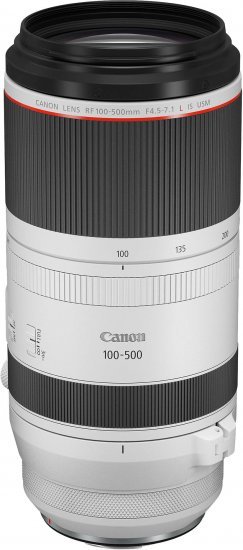 עדשת Canon RF 100-500mm F4.5-7.1 L IS USM למצלמות Canon RF Mount
