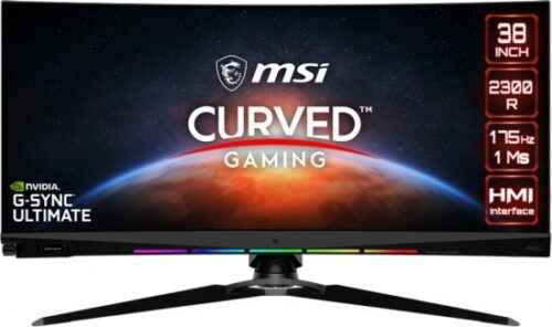 מסך מחשב קעור MSI Optix MEG381CQR UWQHD+ 175Hz 37.5 Inch RGB