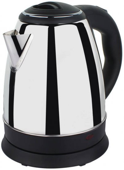 קומקום חשמלי נירוסטה 1.8 ליטר 1500W דגם Road Master K-300