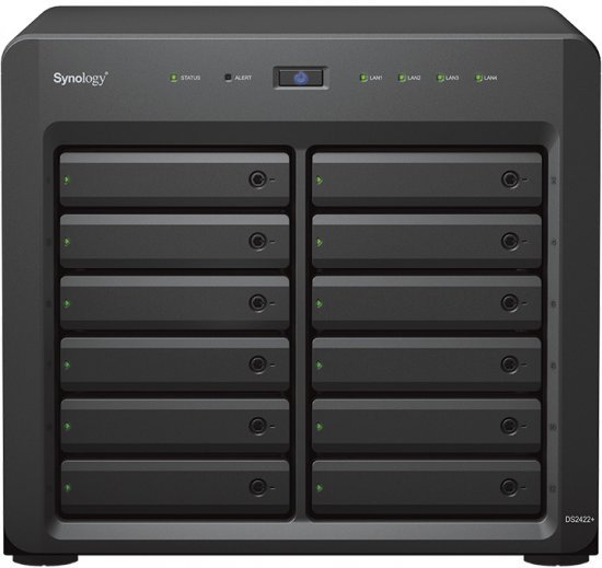 שרת אחסון NAS ללא כוננים Synology DiskStation DS2422+ 12-Bay