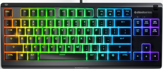 210334_b_1.jpg מקלדת גיימרים SteelSeries Apex 3 TKL RGB - מתג Whisper Quiet