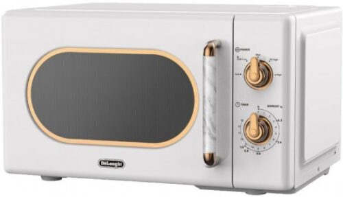 מיקרוגל מכאני 20 ליטר Delonghi DL3720W 700W - צבע לבן