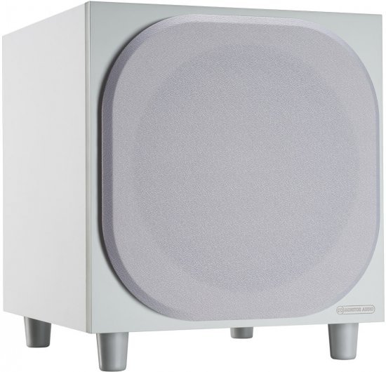 סאבוופר MONITOR AUDIO Bronze W10 - צבע לבן