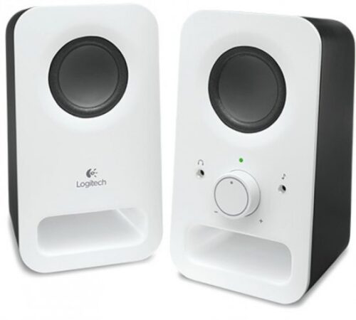 רמקולים למחשב Logitech 2.0 Multimedia Speakers Z150 Retail צבע לבן