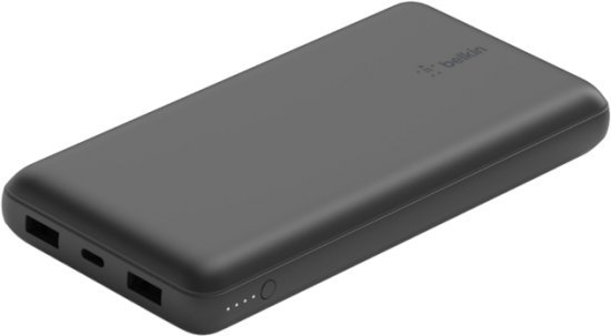 סוללה ניידת Belkin Boost Charge 20000mAh 2xUSB-A USB-C - צבע שחור