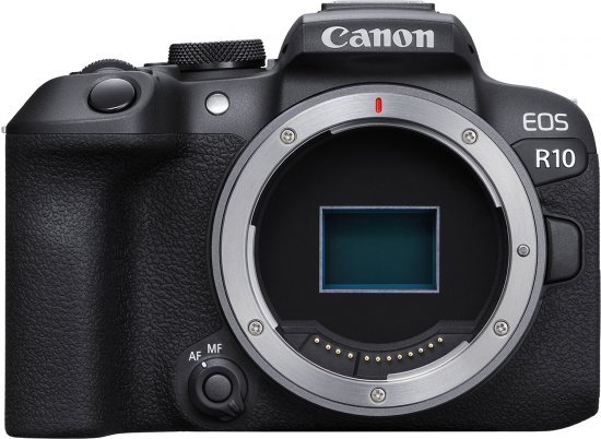 מצלמה דיגיטלית ללא מראה Canon EOS R10 - צבע שחור + עדשת RF-S 18-45mm F4.5-6.3 IS STM