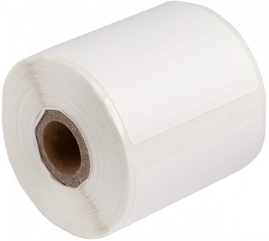 222918_b_1.jpg מדבקה מרובעת למדפסת ניידת Aimo M200/M220/AM-243/D520/D550BT/D520BT / T200 Pro - גודל 40X40 מ''מ - 180 מדבקות בגליל - צבע לבן