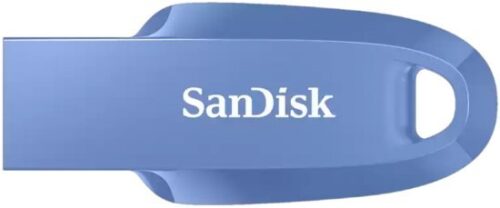 224219_b_1.jpg זיכרון נייד SanDisk Ultra Curve USB 3.2 - דגם SDCZ550-256G-G46NB - נפח 256GB - צבע Navy Blue
