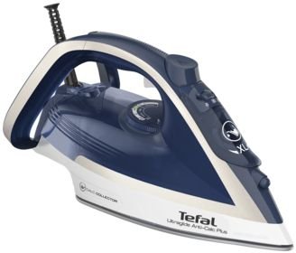 מגהץ אדים Tefal Ultraglide Anti Calc Plus FV5820G0 2800W - חמש שנות אחריות יבואן רשמי על ידי ניופאן
