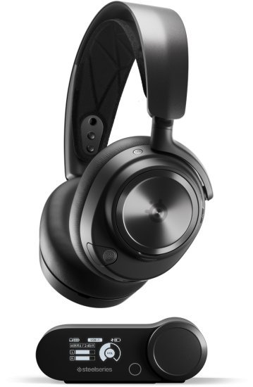 אוזניות גיימינג אלחוטיות SteelSeries Arctis Nova Pro - צבע שחור