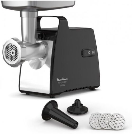 מטחנת בשר 2200W דגם ME-556810 מבית Moulinex - צבע שחור