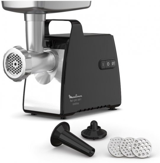 מטחנת בשר 2200W דגם ME-556810 מבית Moulinex - צבע שחור
