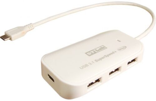 מפצל USB 3.1 עם 4 יציאות STLab USB
