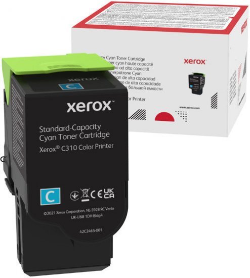 טונר ציאן מקורי למדפסות Xerox C310 / C315