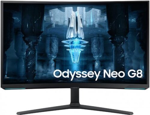 מסך מחשב גיימינג קעור ''Samsung Odyssey Neo G8 S32BG850NM 4K UHD HDR2000 Mini LED VA 31.5