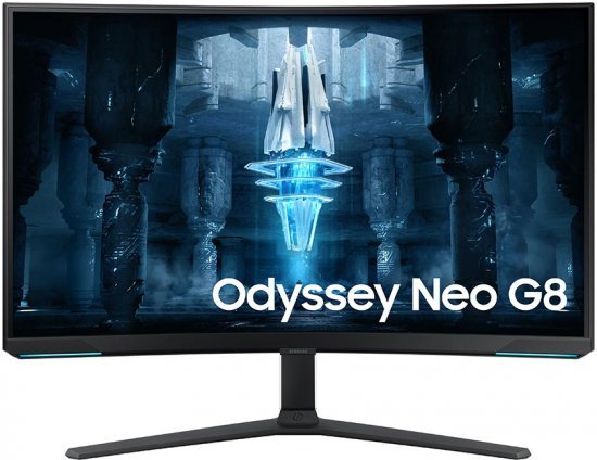 מסך מחשב גיימינג קעור ''Samsung Odyssey Neo G8 S32BG850NM 4K UHD HDR2000 Mini LED VA 31.5
