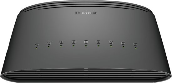מתג לא מנוהל D-Link 8-Port Gigabit DGS-1008D