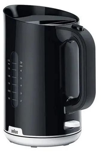קומקום חשמלי 1.7 ליטר Braun WK1100BK Breakfast 1 2200W - צבע שחור