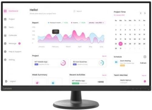 מסך מחשב Lenovo D32-40 FHD VA LED 31.5" 66FCGAC2IS