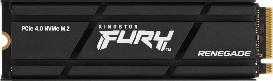 כונן עם גוף קירור Kingston FURY Renegade 1TB PCIe 4.0 NVMe M.2 SSD SFYRSK / 1000G