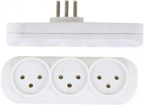 מפצל ביתי 3 שקעים Saco