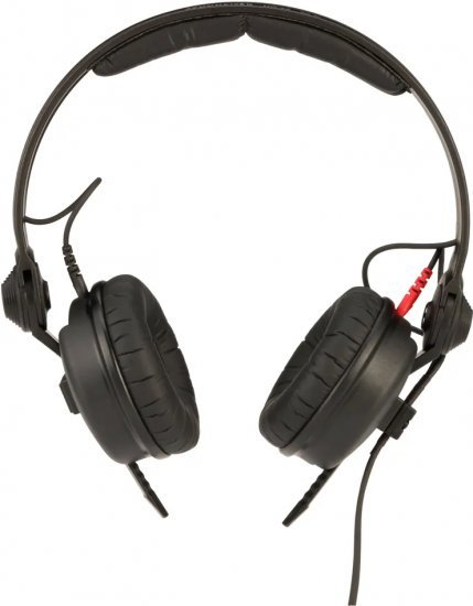 אוזניות מוניטורינג מקצועיות Sennheiser HD 25 - צבע שחור