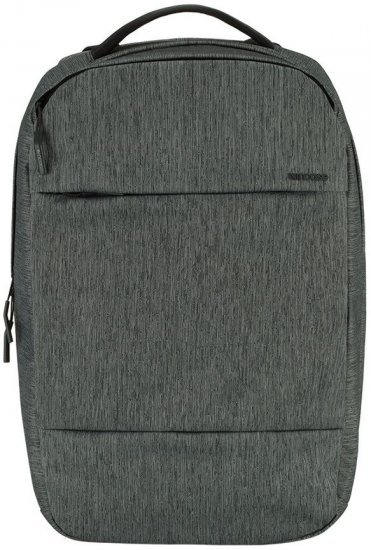 237400_b_1.jpg תיק גב למחשב נייד עד 16 אינץ' דגם Incase City Compact - צבע Heather Black